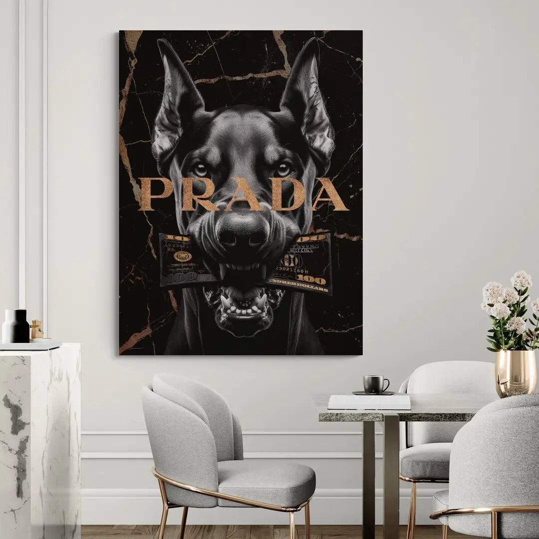 Luxury Doberman | Plakat
