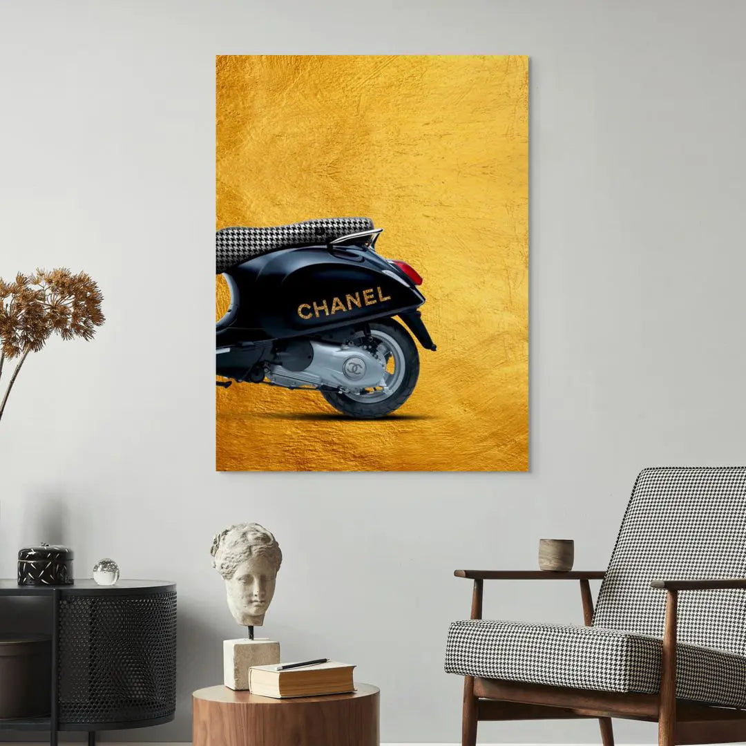 Vespa Chanel Tył | Obraz