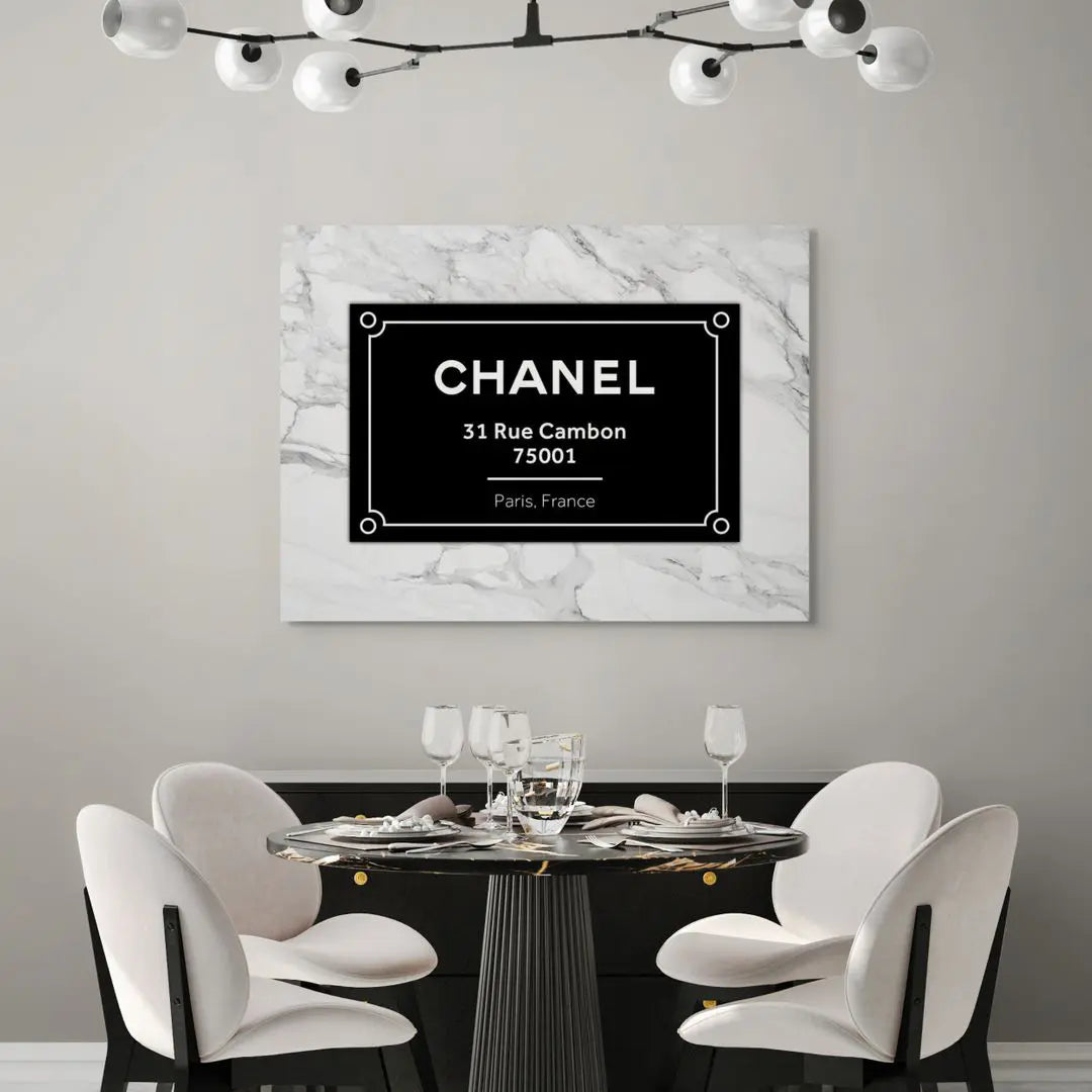 Szyld Chanel | Plakat