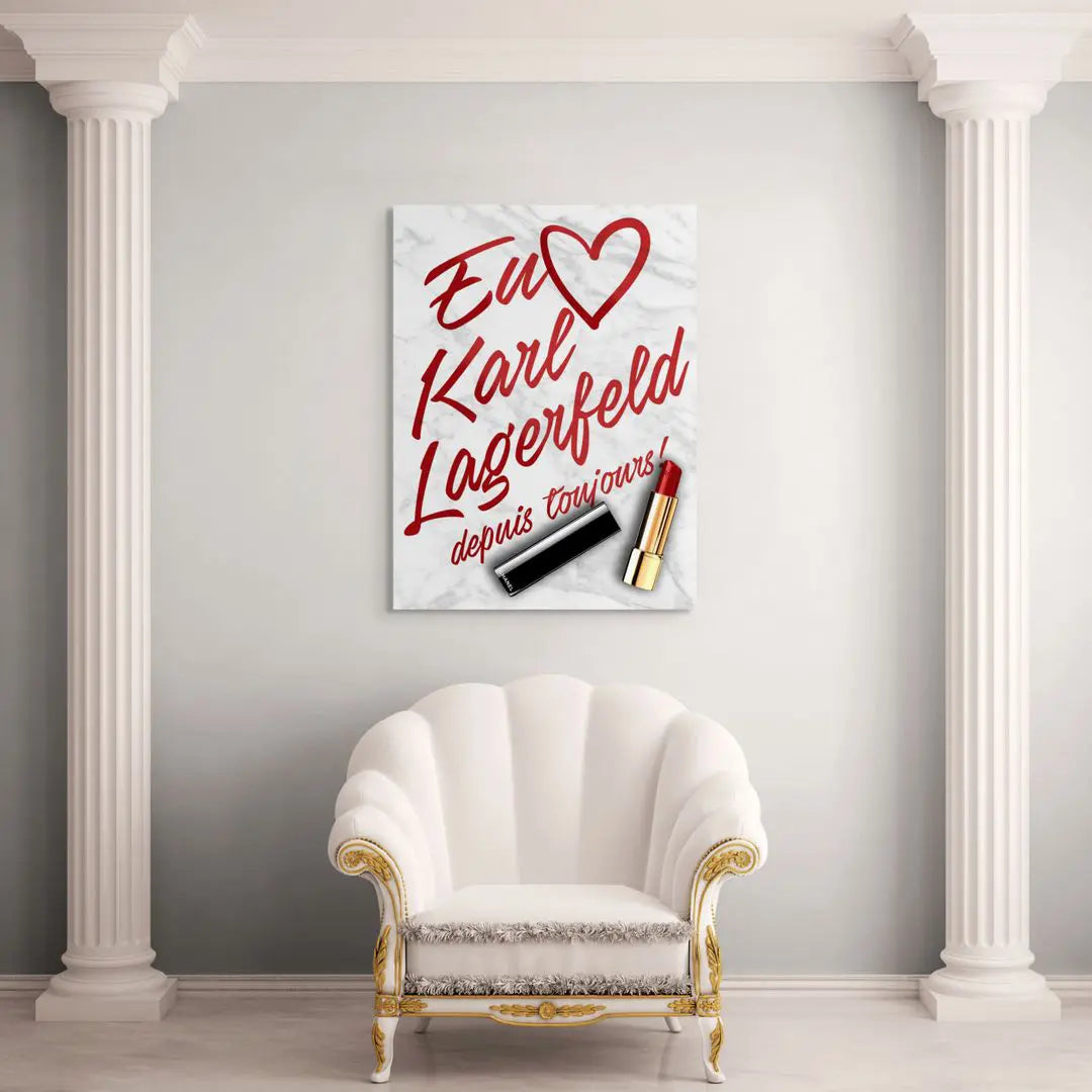 Eu Karl Lagerfeld | Plakat