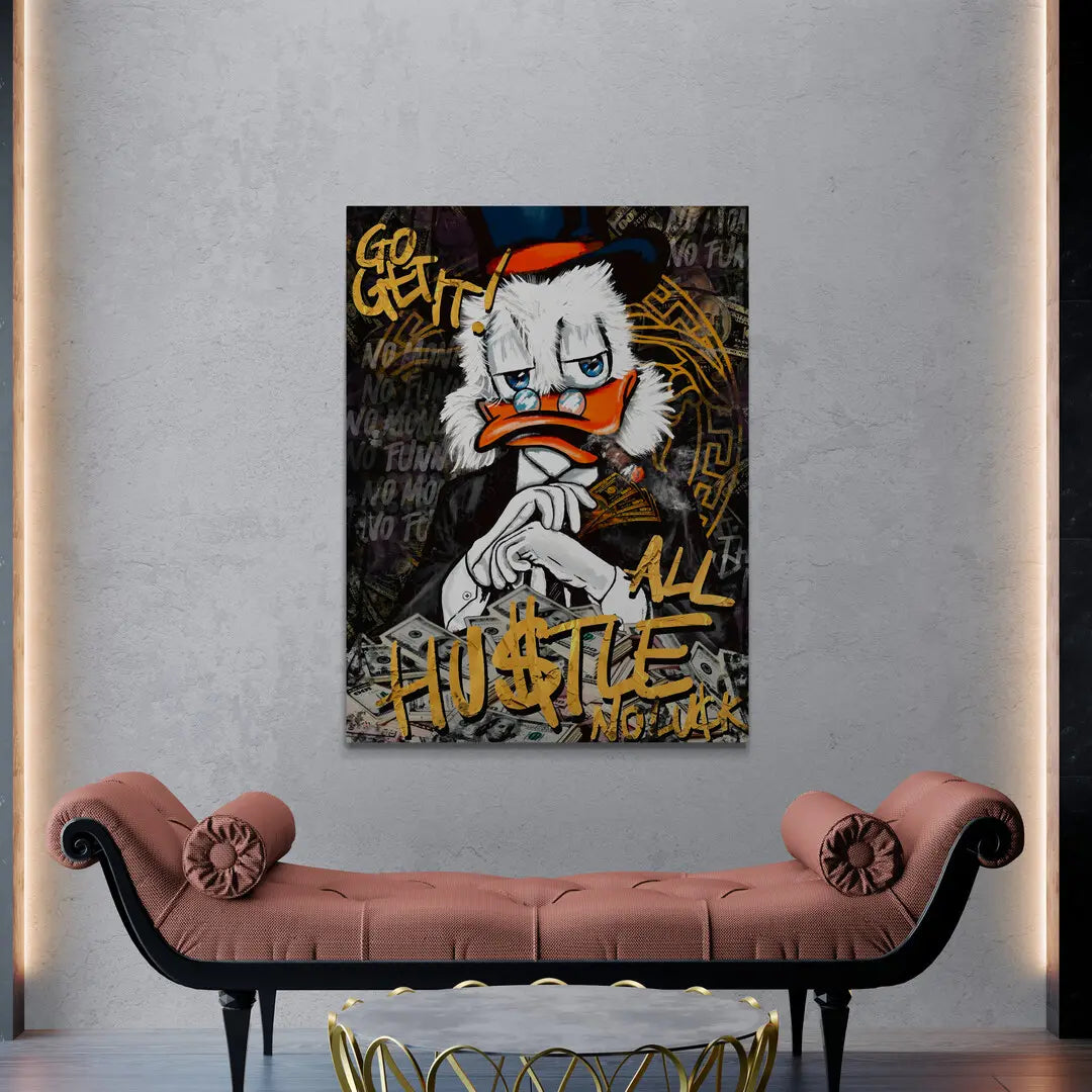 All Hustle Scrooge | Obraz