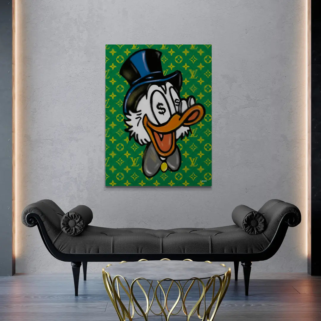 Scrooge Louis Vuitton | Plakat