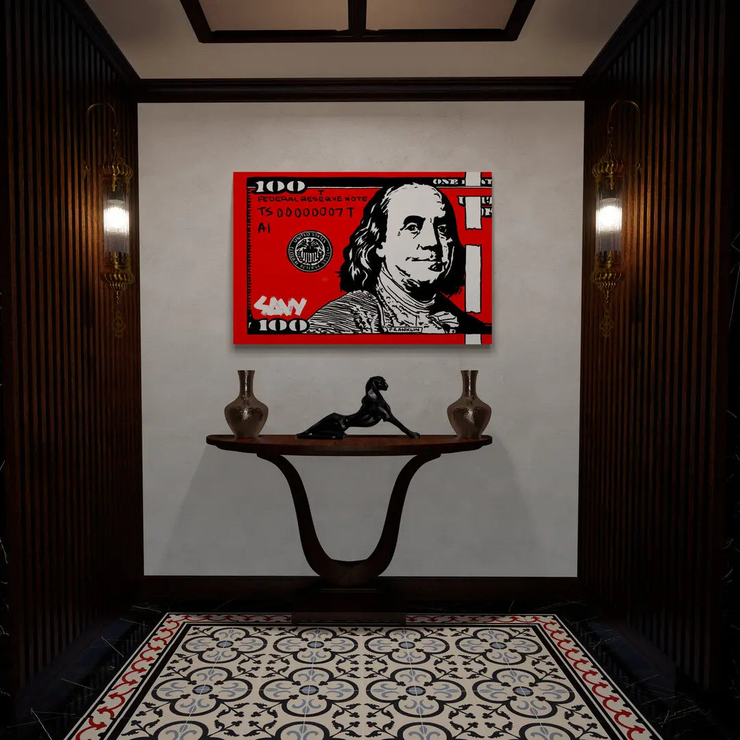 Frank Benny Czerwony | Plakat