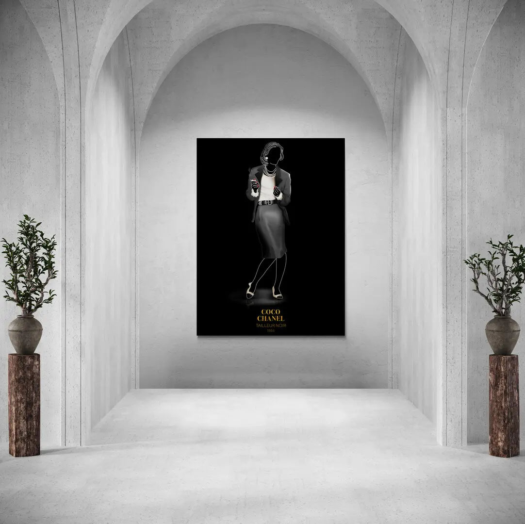 Coco Chanel Ikoniczna Sukienka | Plakat