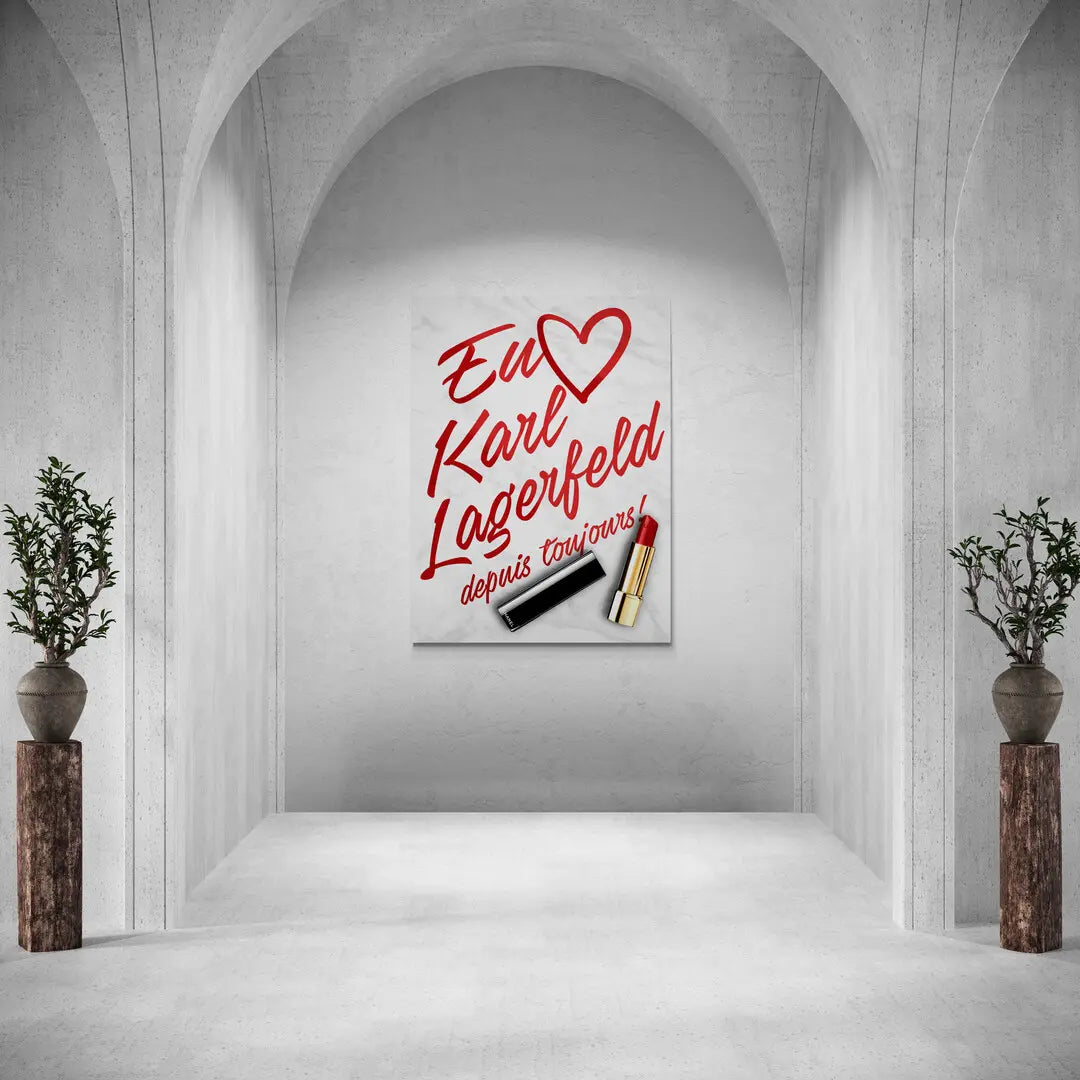 Eu Karl Lagerfeld | Plakat