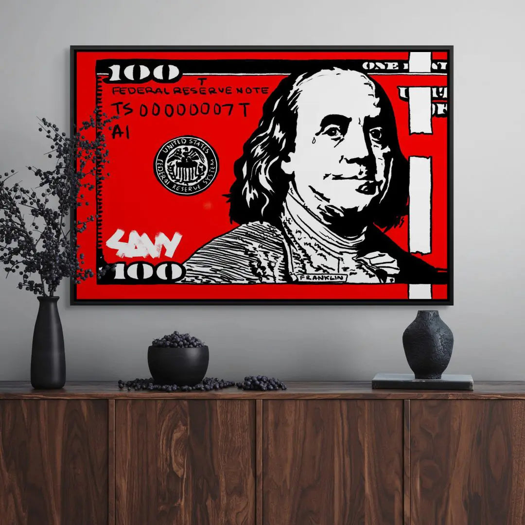 Frank Benny Czerwony | Plakat
