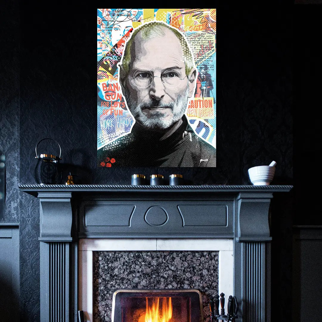 Steve Jobs: Work Harder | Plakat