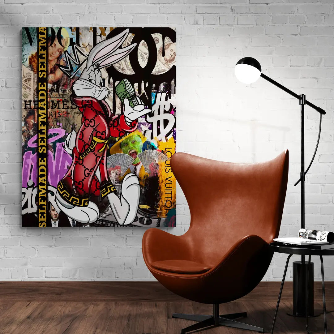 Selfmade Bunny | Obraz