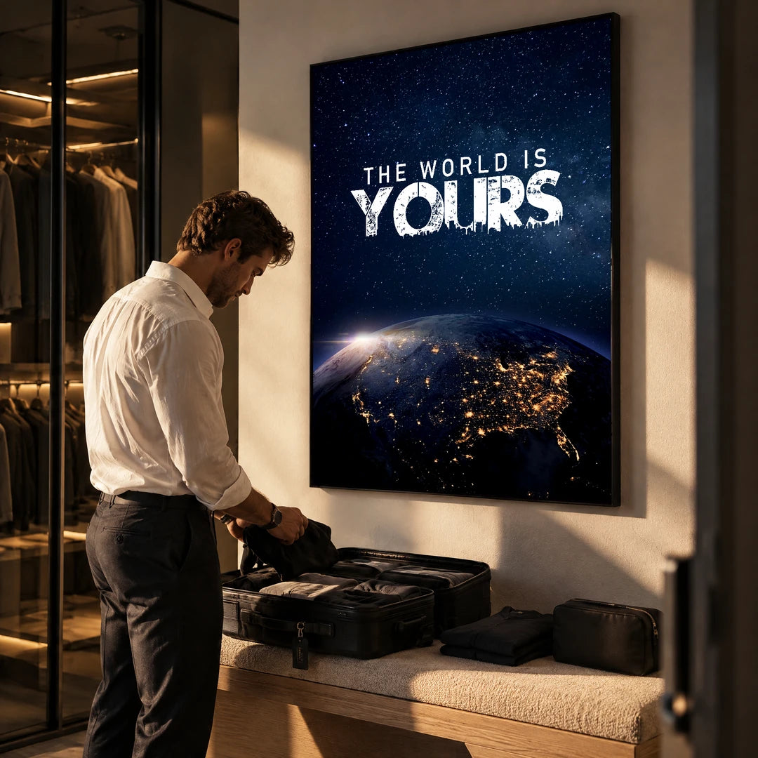 The World Is Yours | Obraz, we wnętrzu