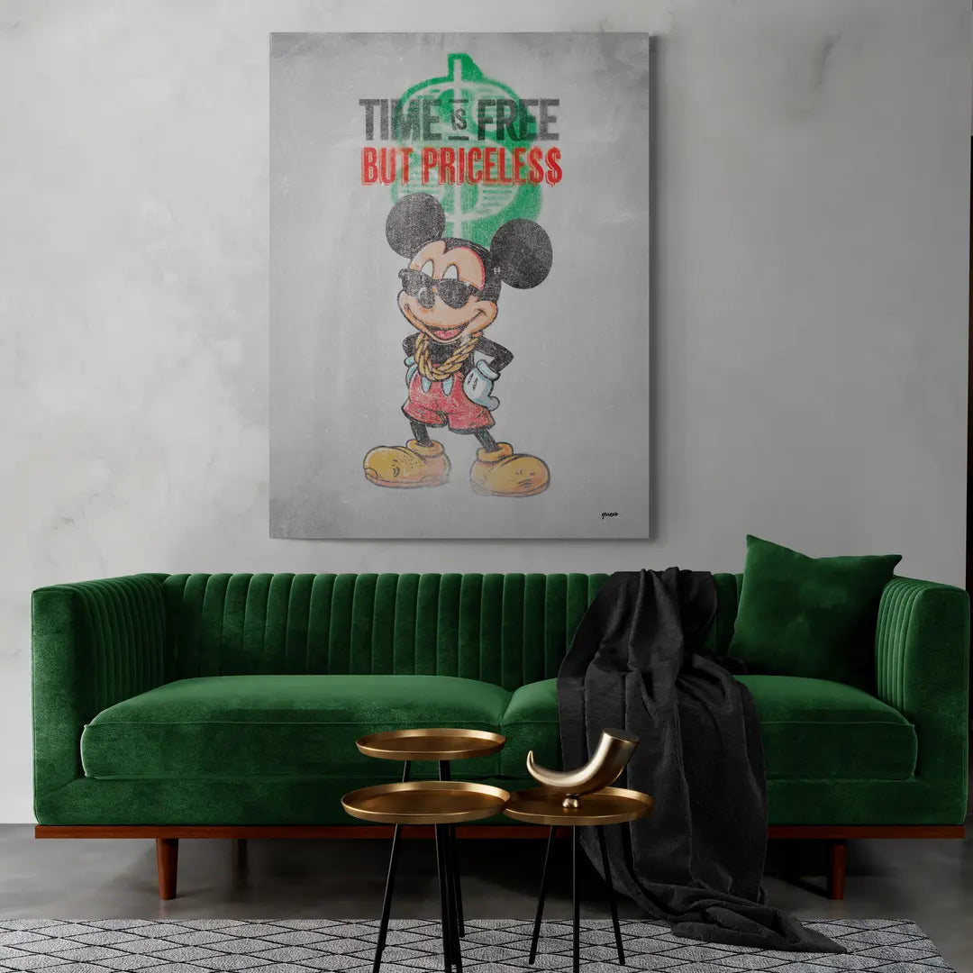Mickey - Time Is Free | Canvas