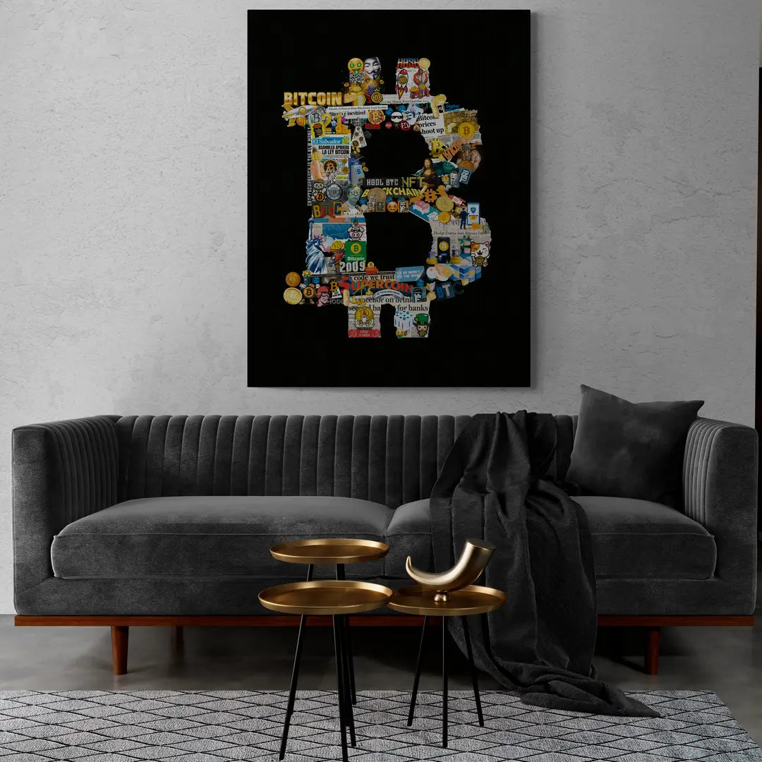 Bitcoin Symbol | Plakat