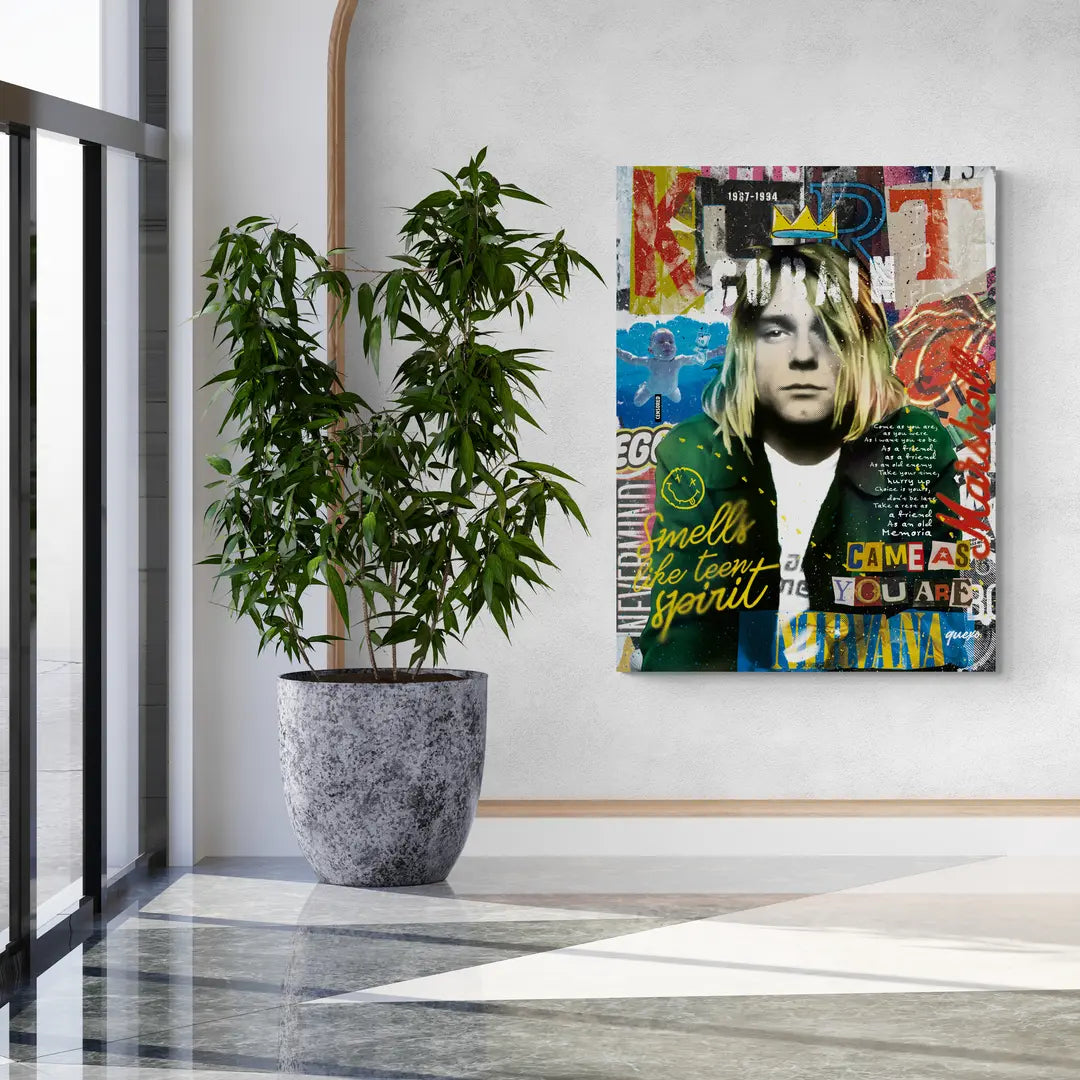 Kurt Cobain - Smells Like Teen Spirit | Canvas