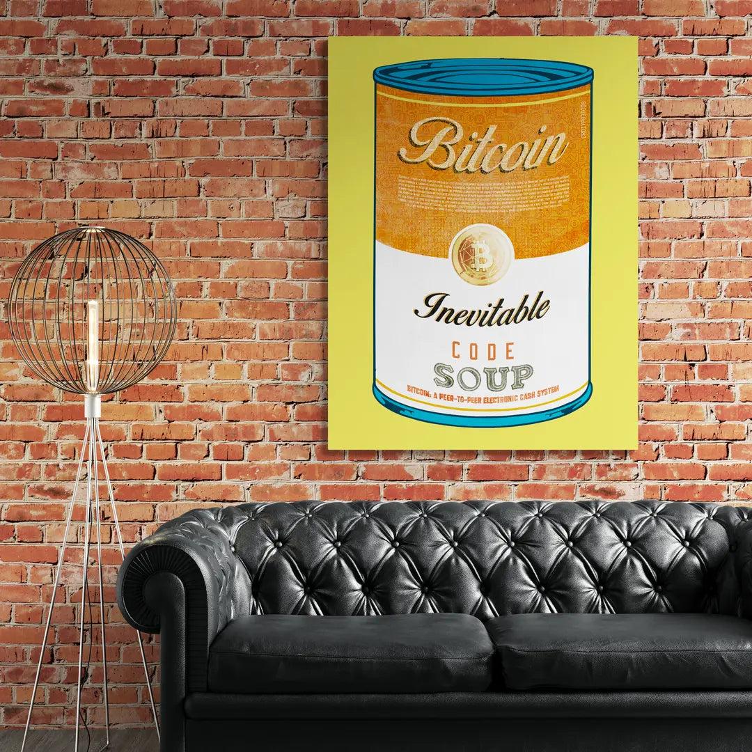 Bitcoin Soup | Plakat