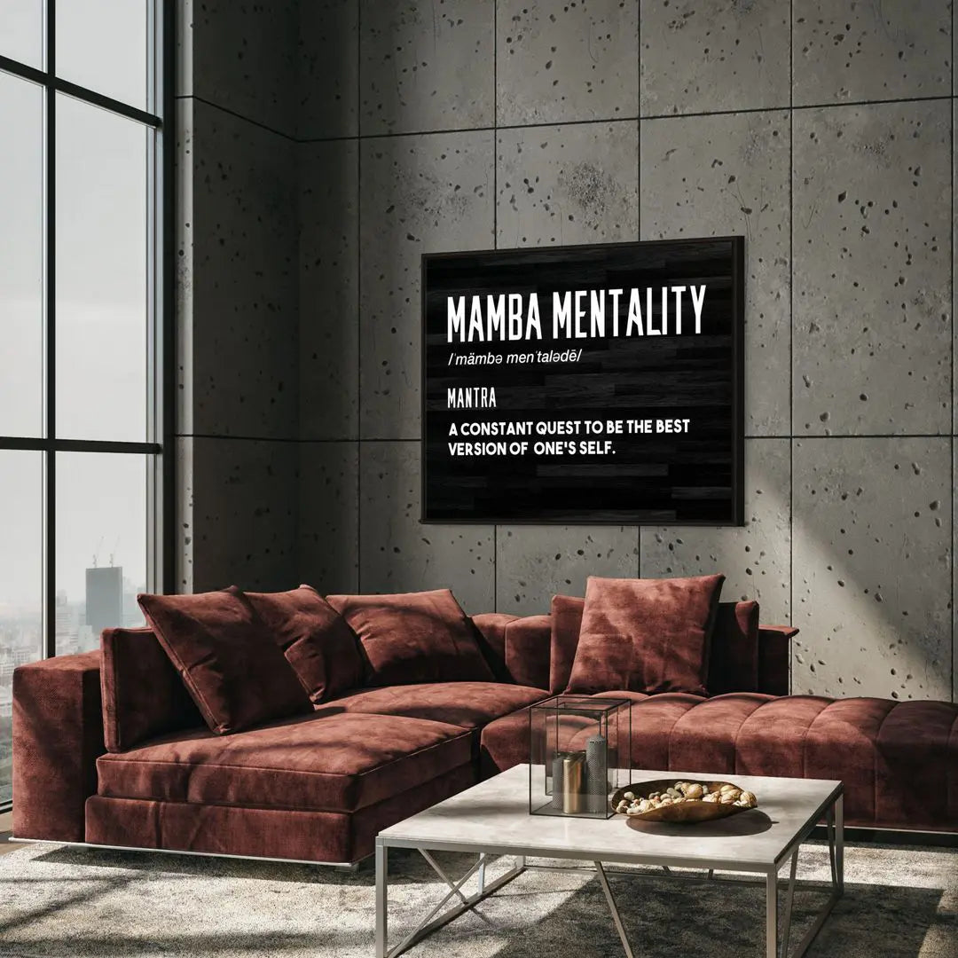 Mamba Mentality Definicja | Plakat