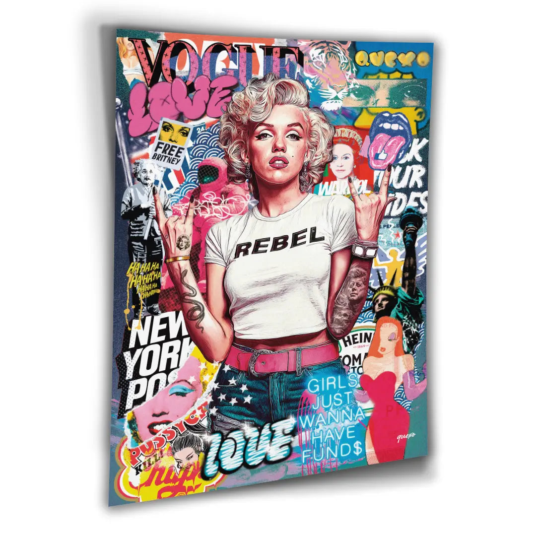 Marilyn Rebel | Plakat