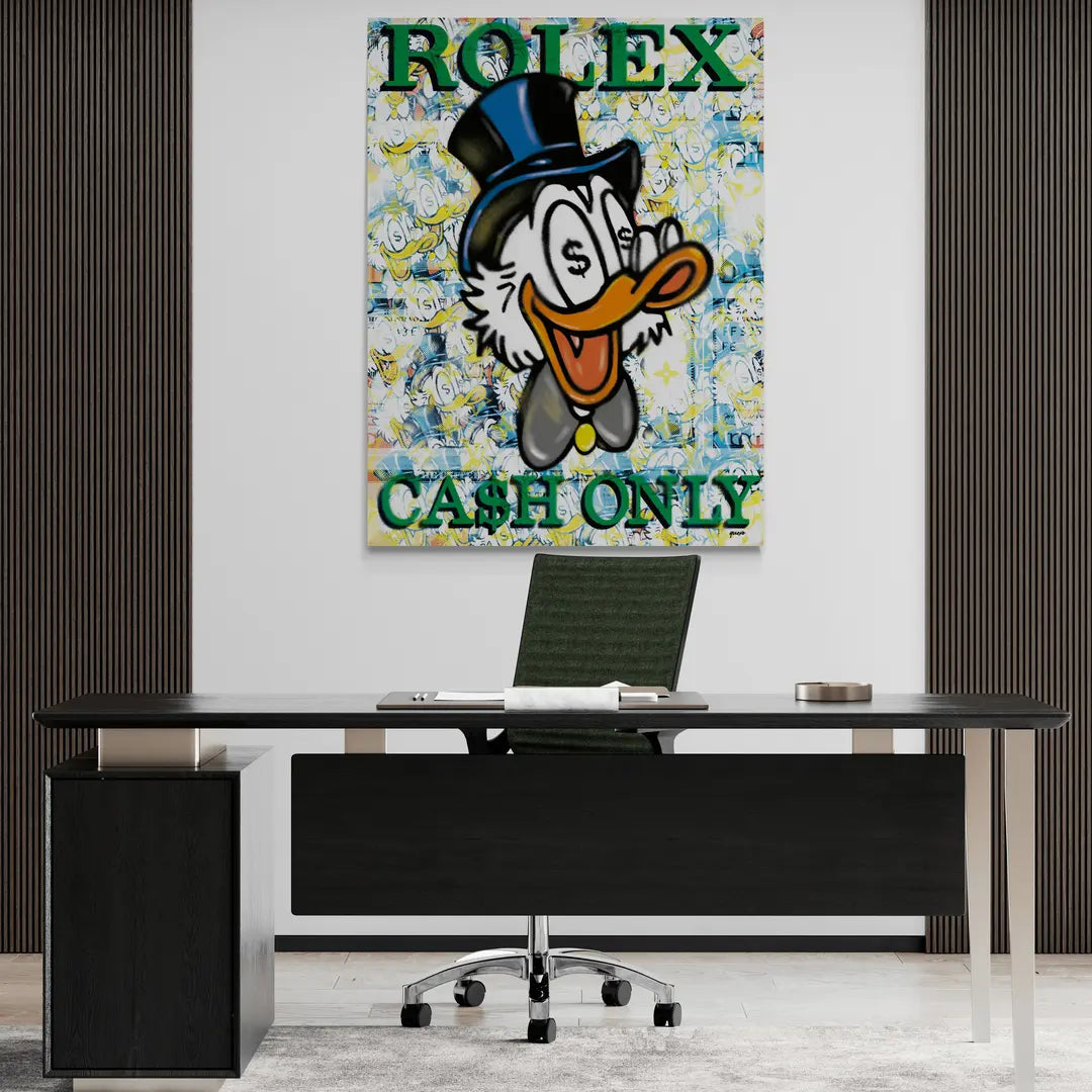 Rolex Cash Only | Plakat