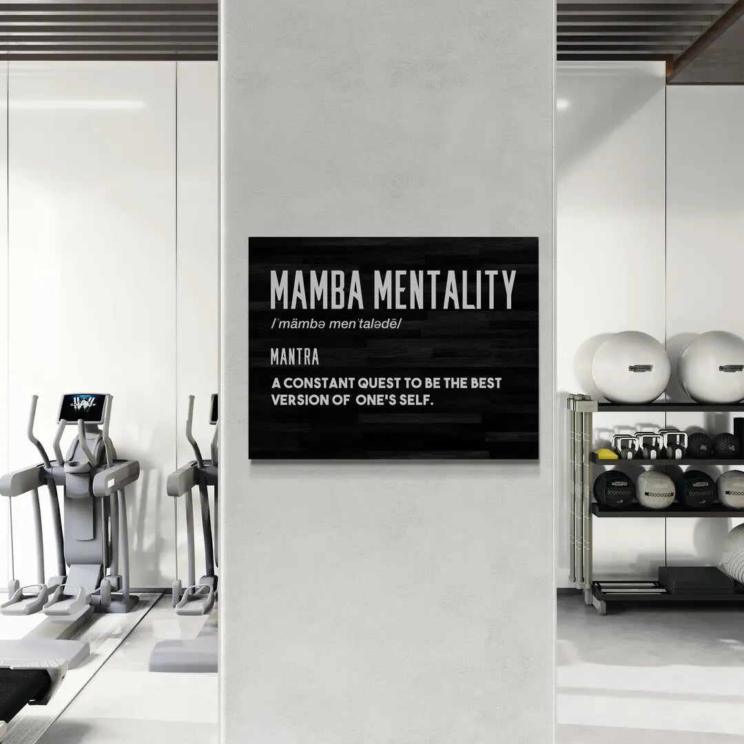 Mamba Mentality Definicja | Plakat