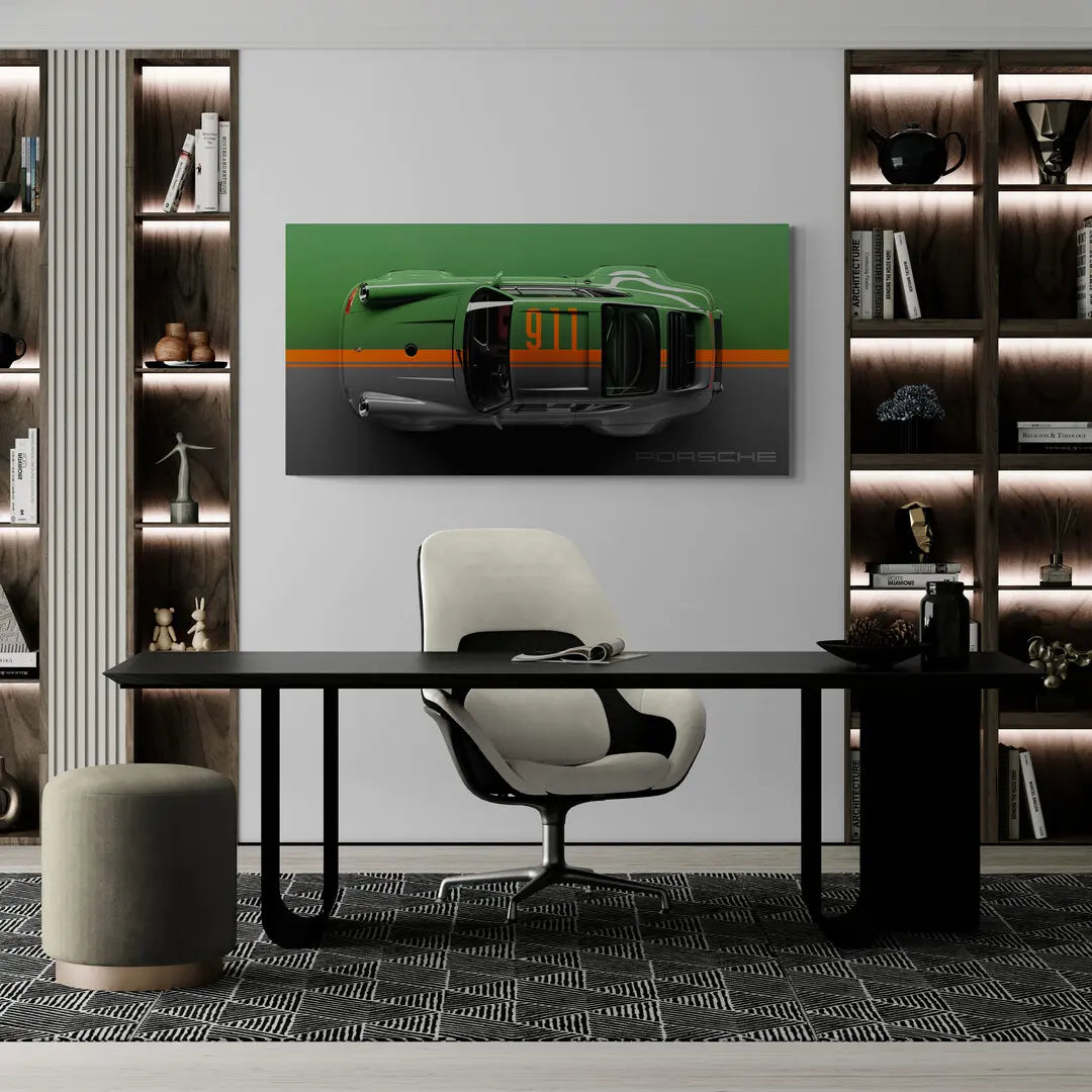 Green Porsche 911 | Picture