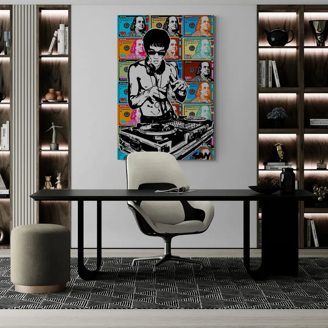 Bruce Lee DJ | Obraz