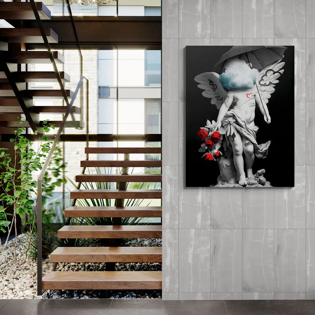 Clouded Angel | Painting