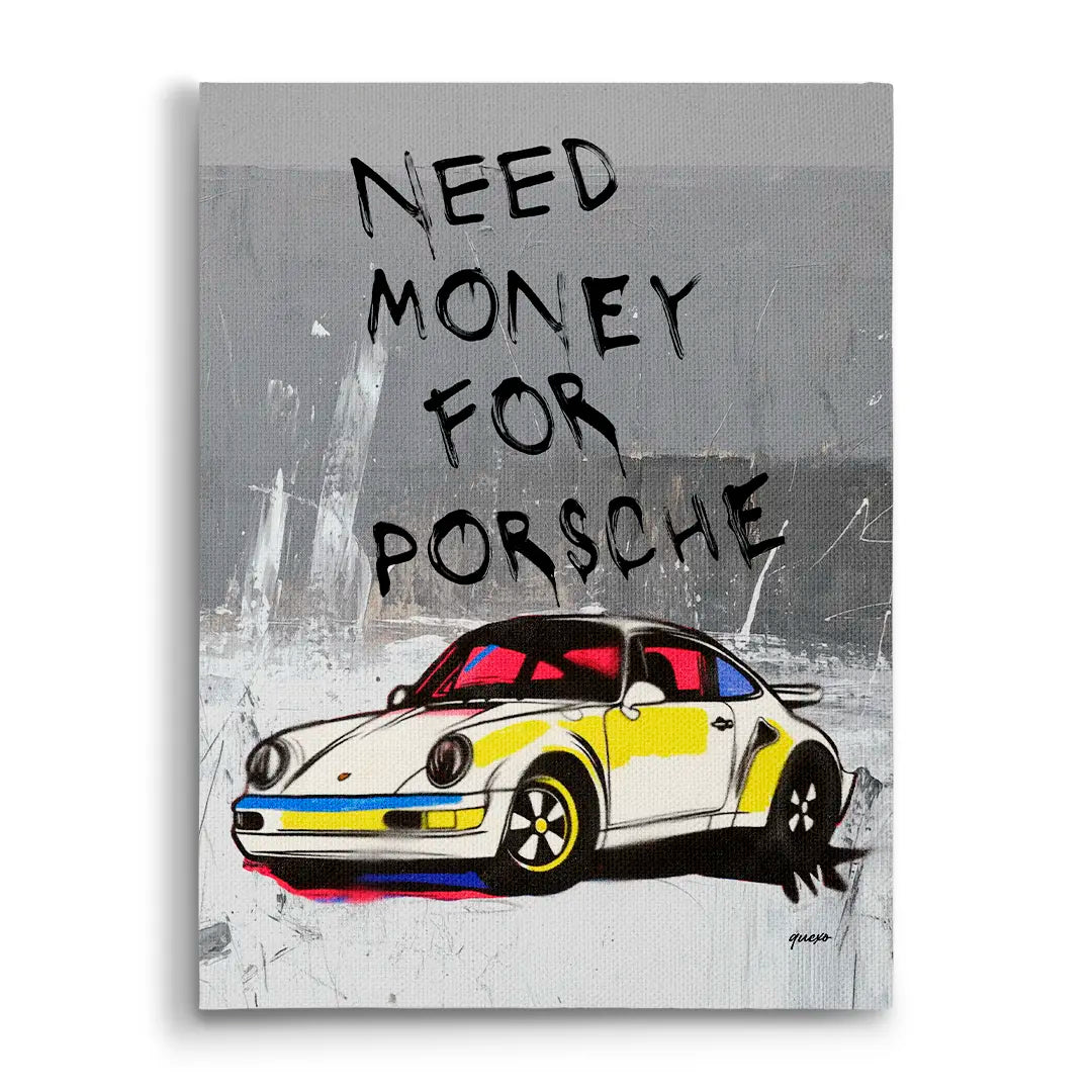 Money For Porsche | Obraz