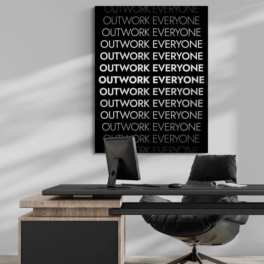 Outwork Everyone | Plakat
