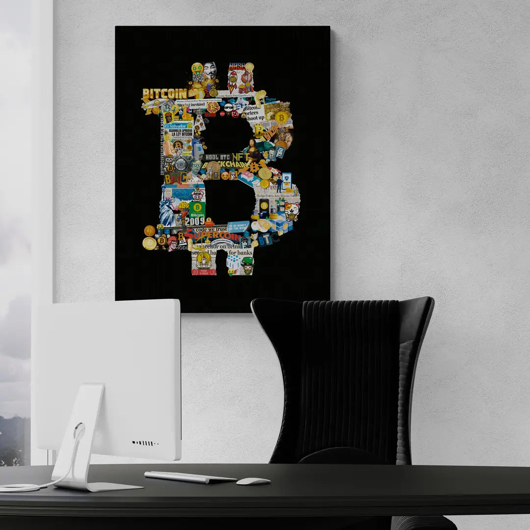 Bitcoin Symbol | Plakat