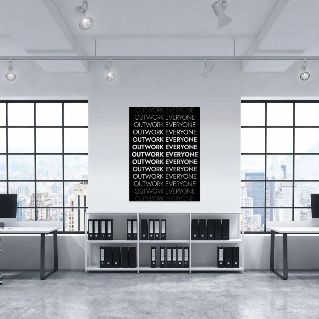 Outwork Everyone | Plakat