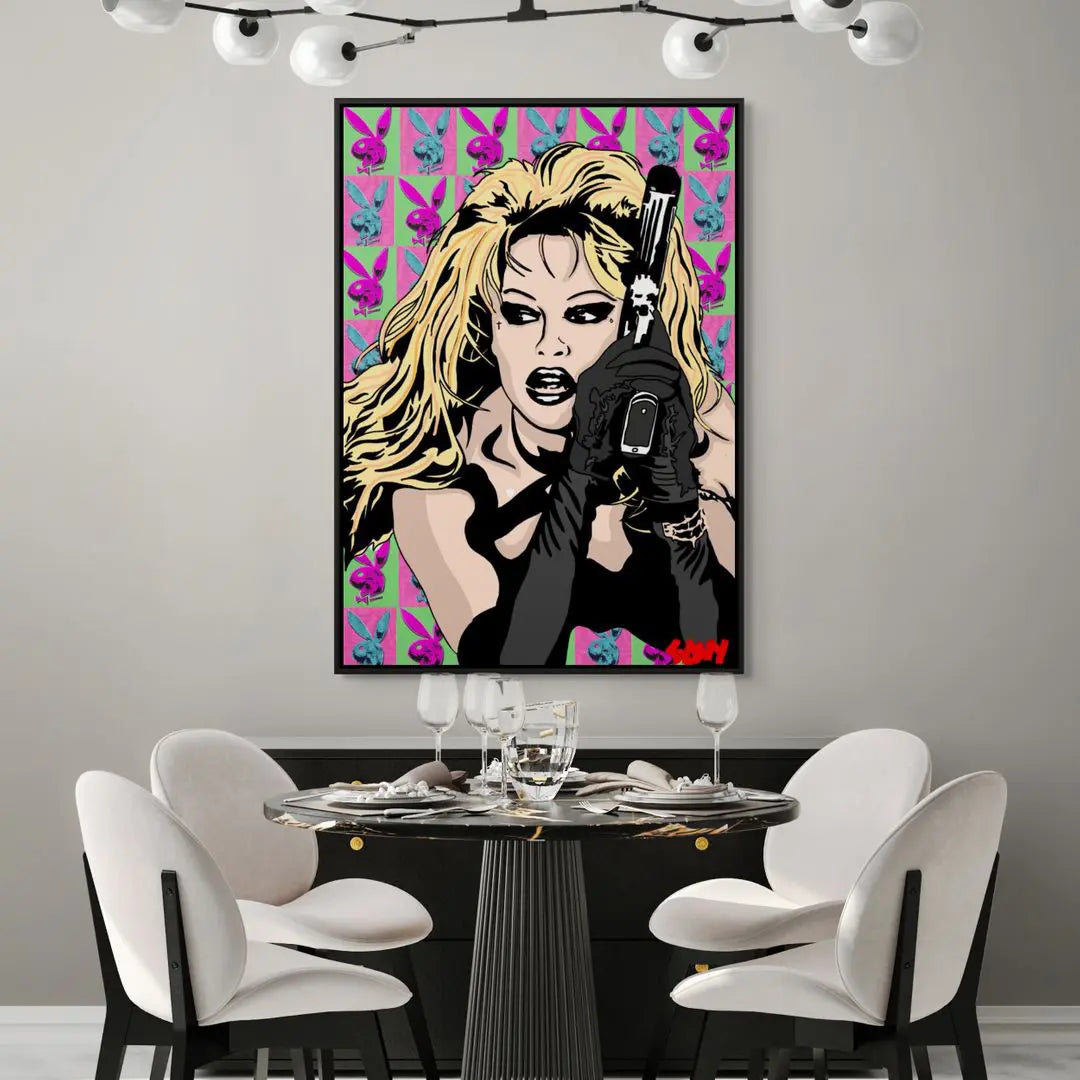 Pamela Barb Wire Playboy | Plakat
