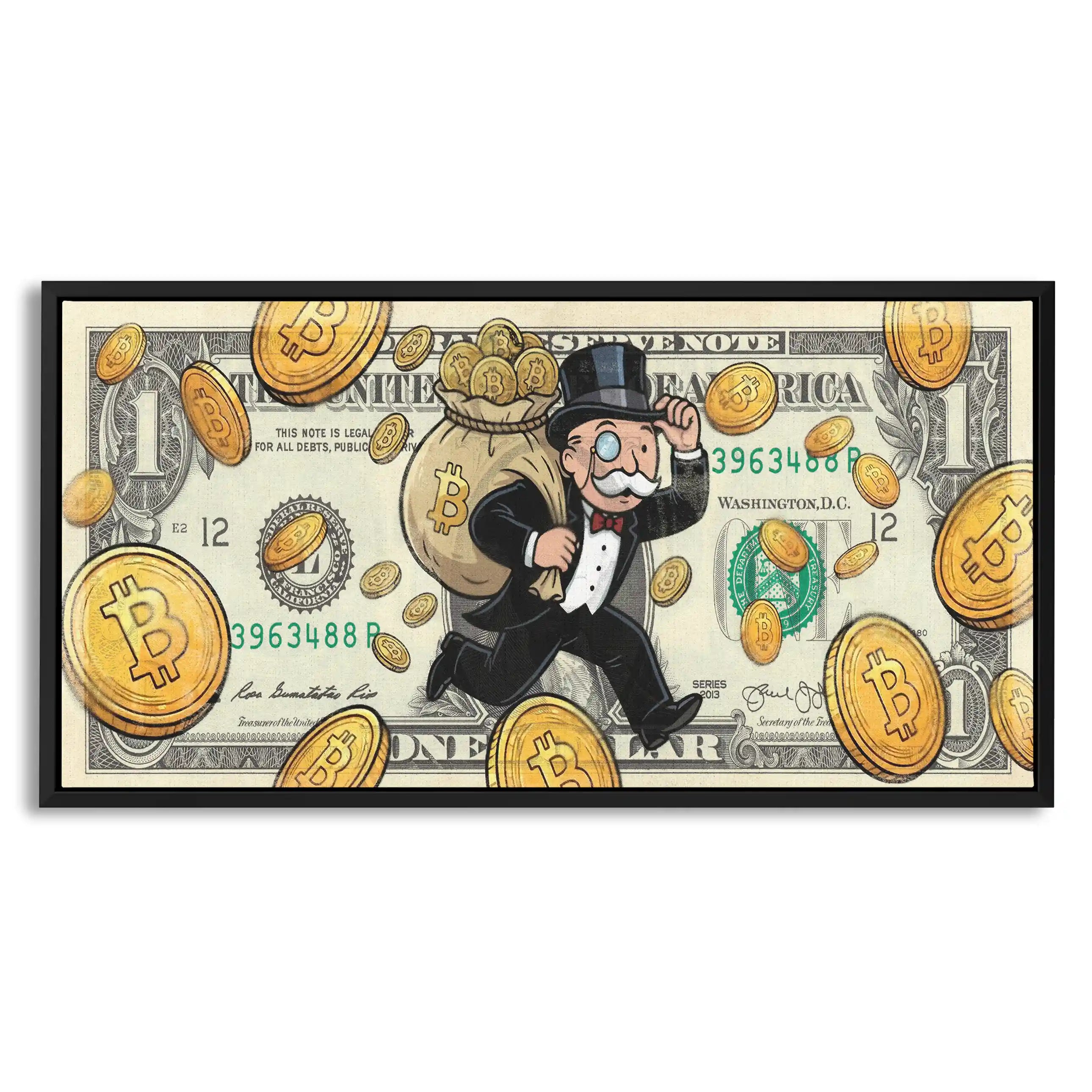 Bitcoin Monopoly | Obraz
