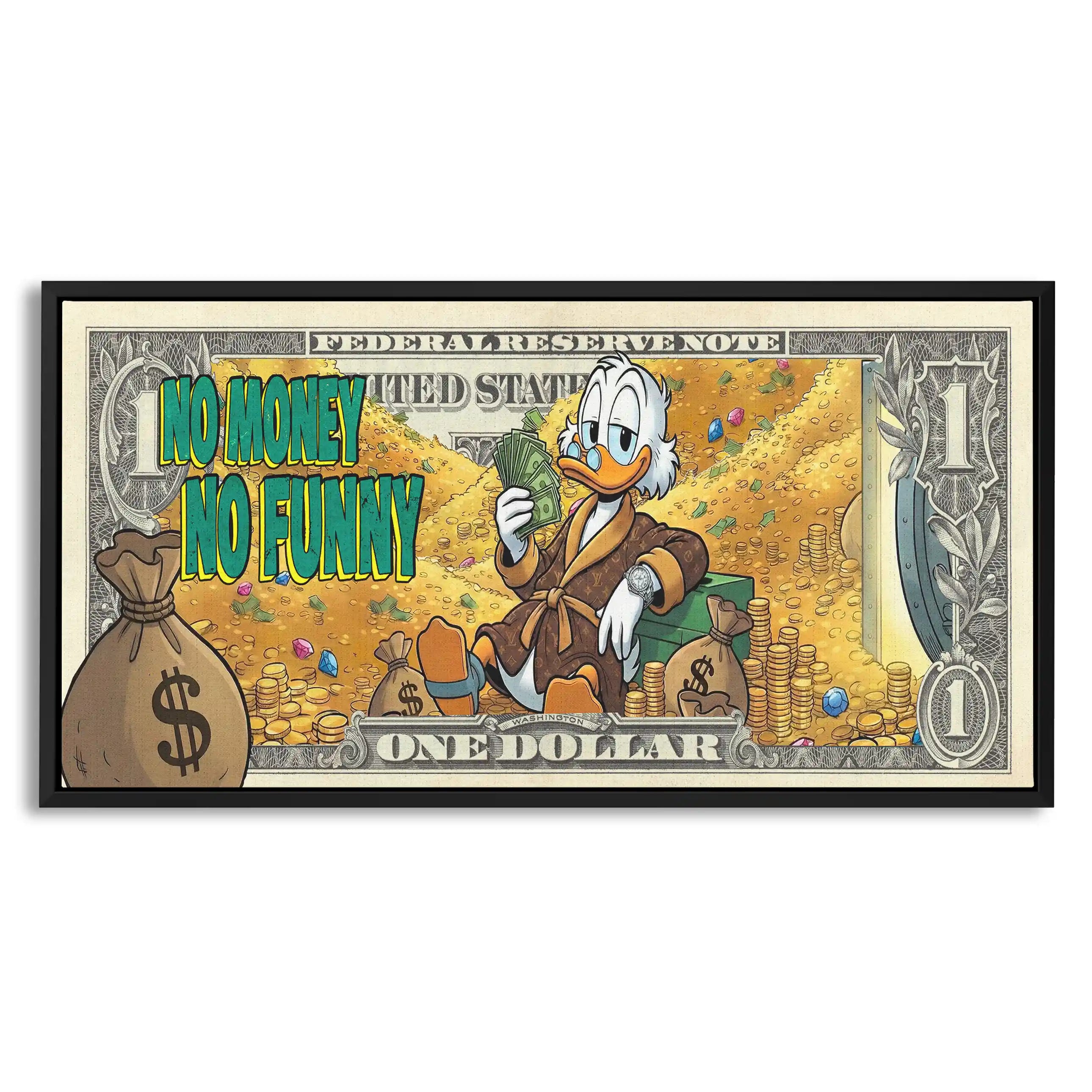 No Money No Funny | Obraz