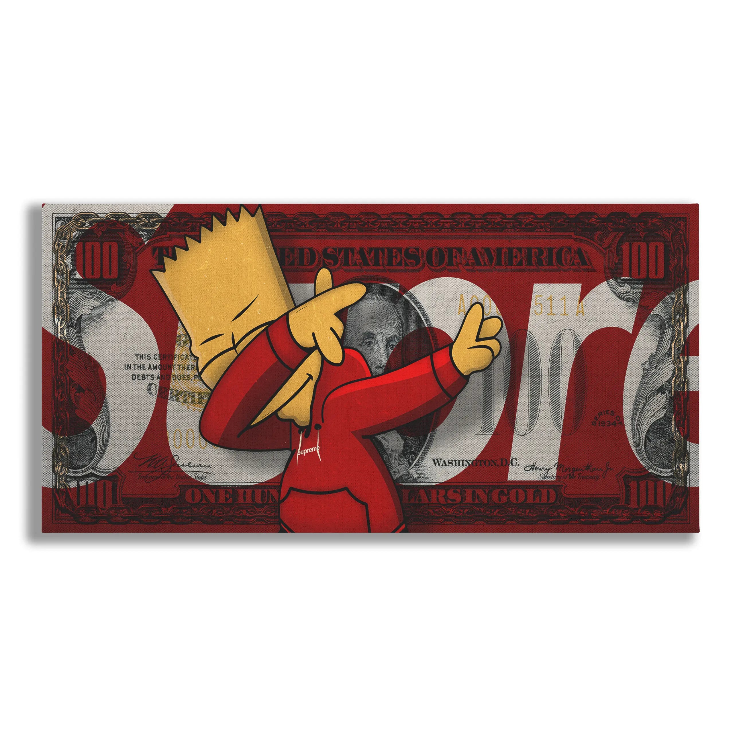 The Simpsons Supreme Dollar | Obraz