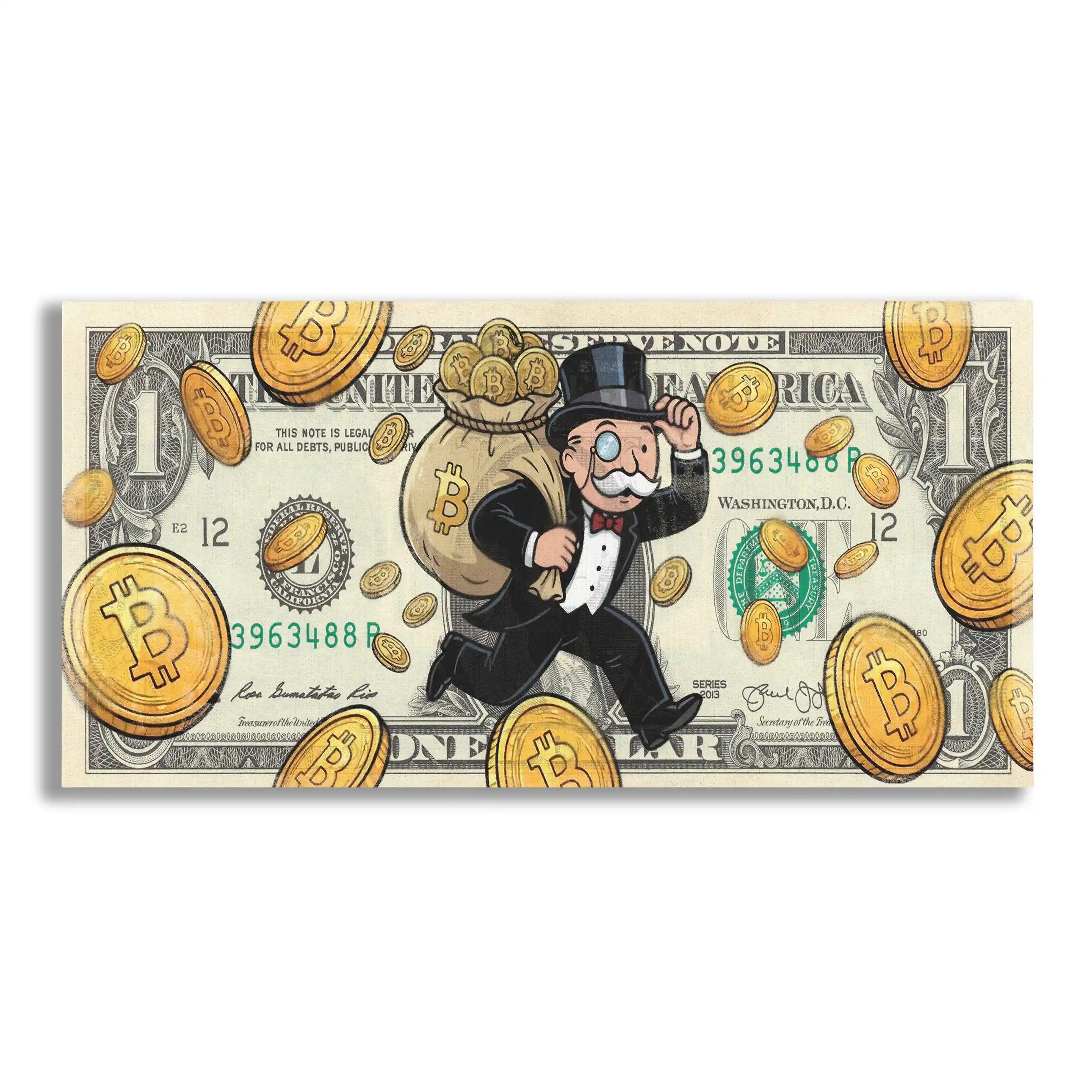 Bitcoin Monopoly | Obraz