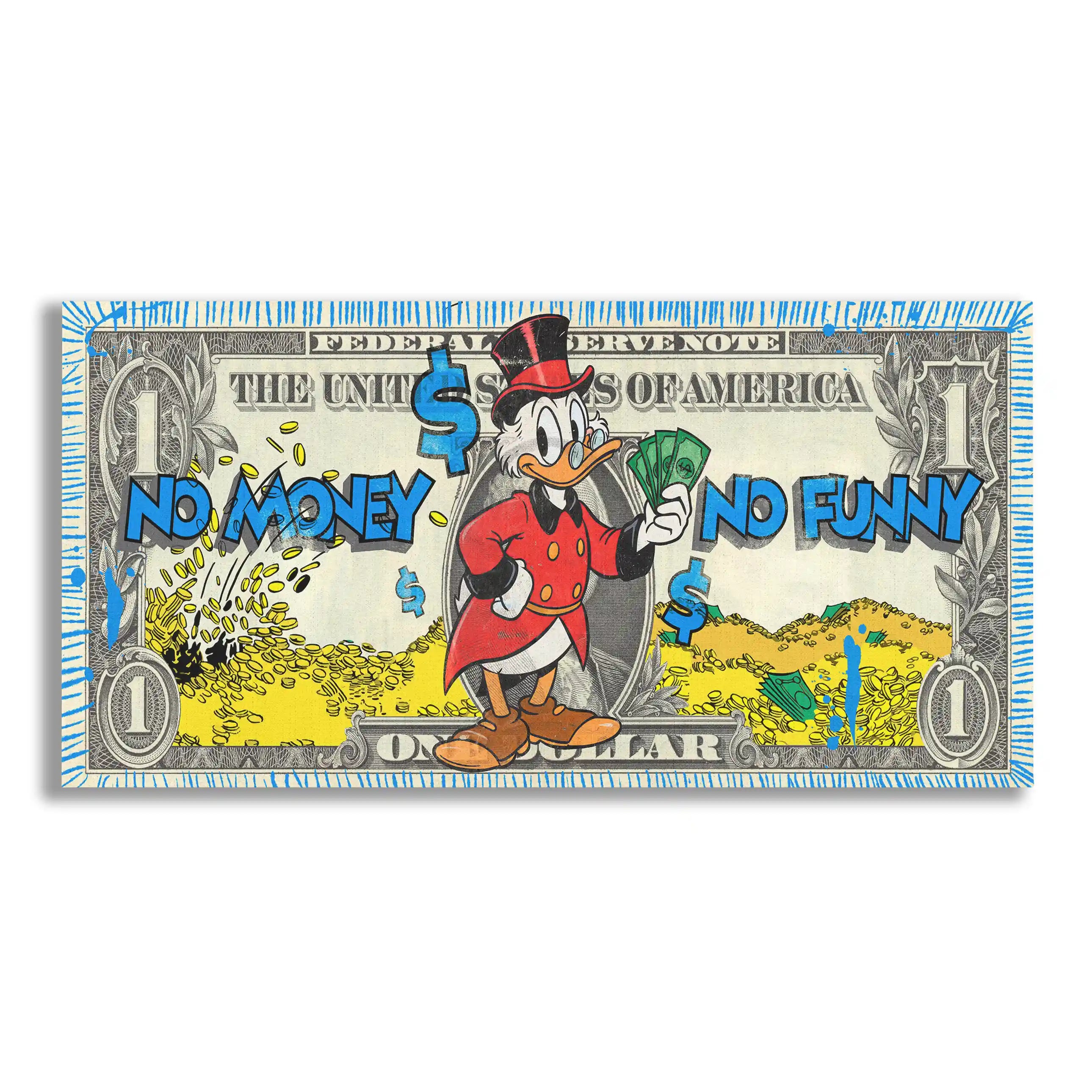 No Money No Funny 2.0 | Obraz
