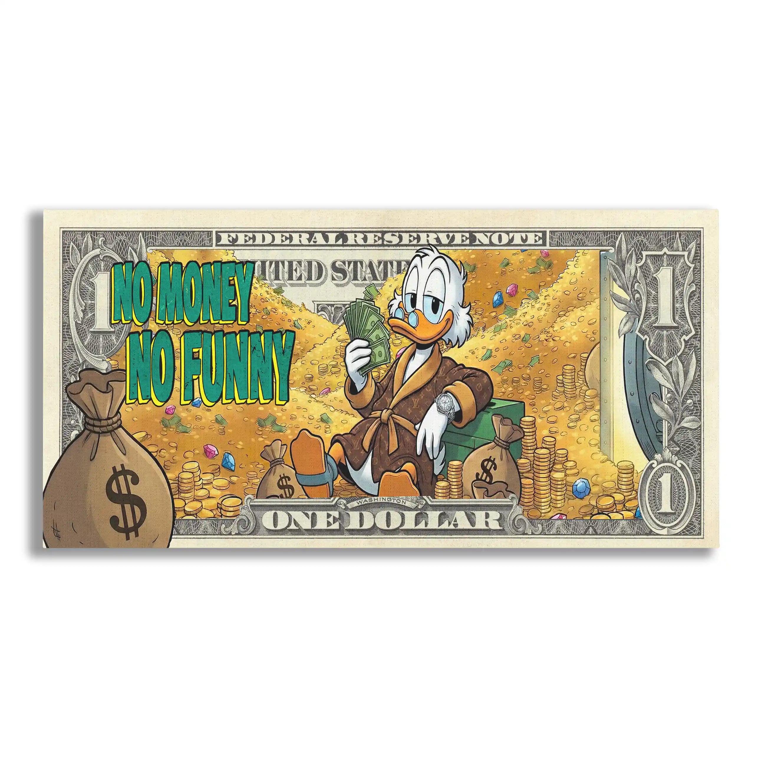 No Money No Funny | Obraz