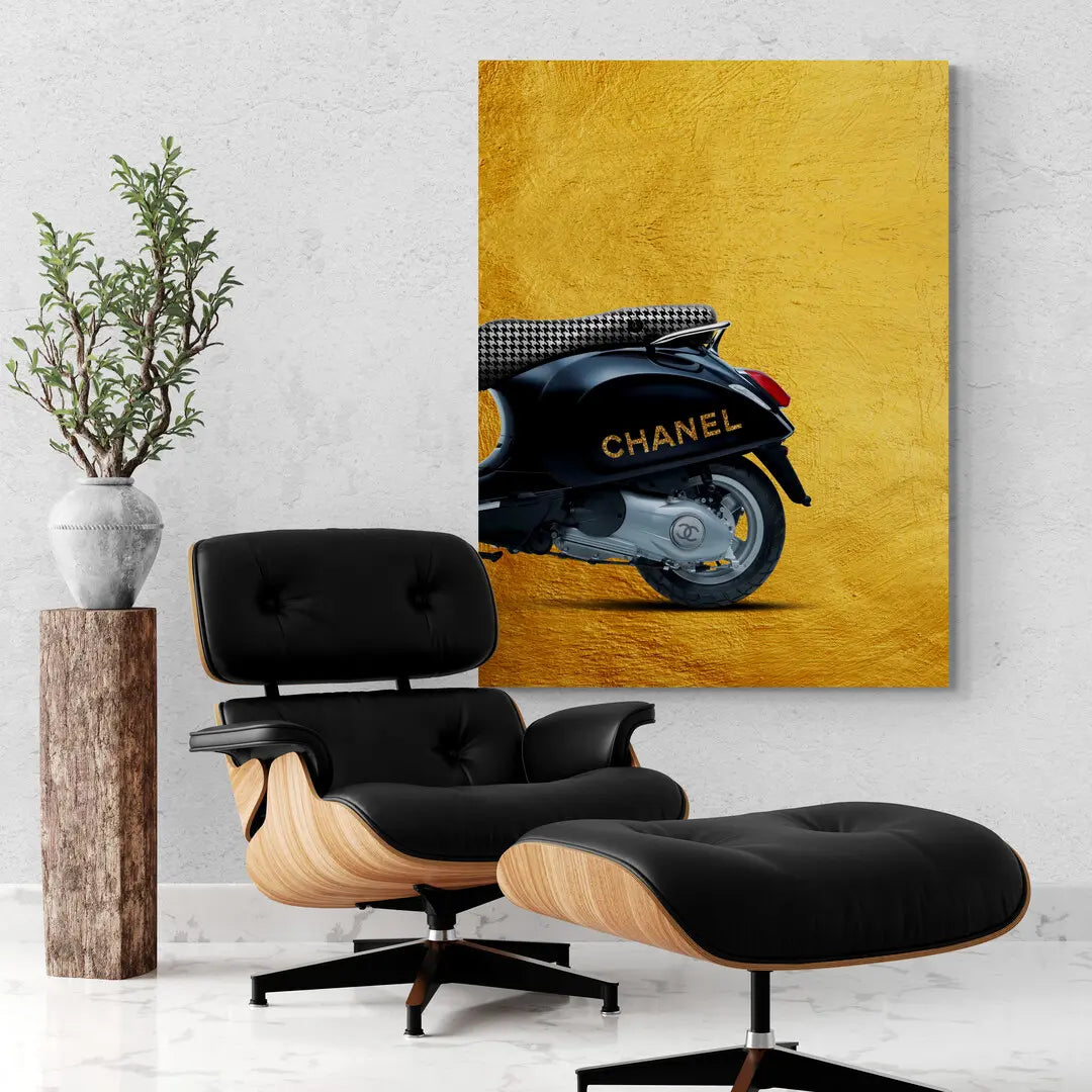 Vespa Chanel Tył | Obraz