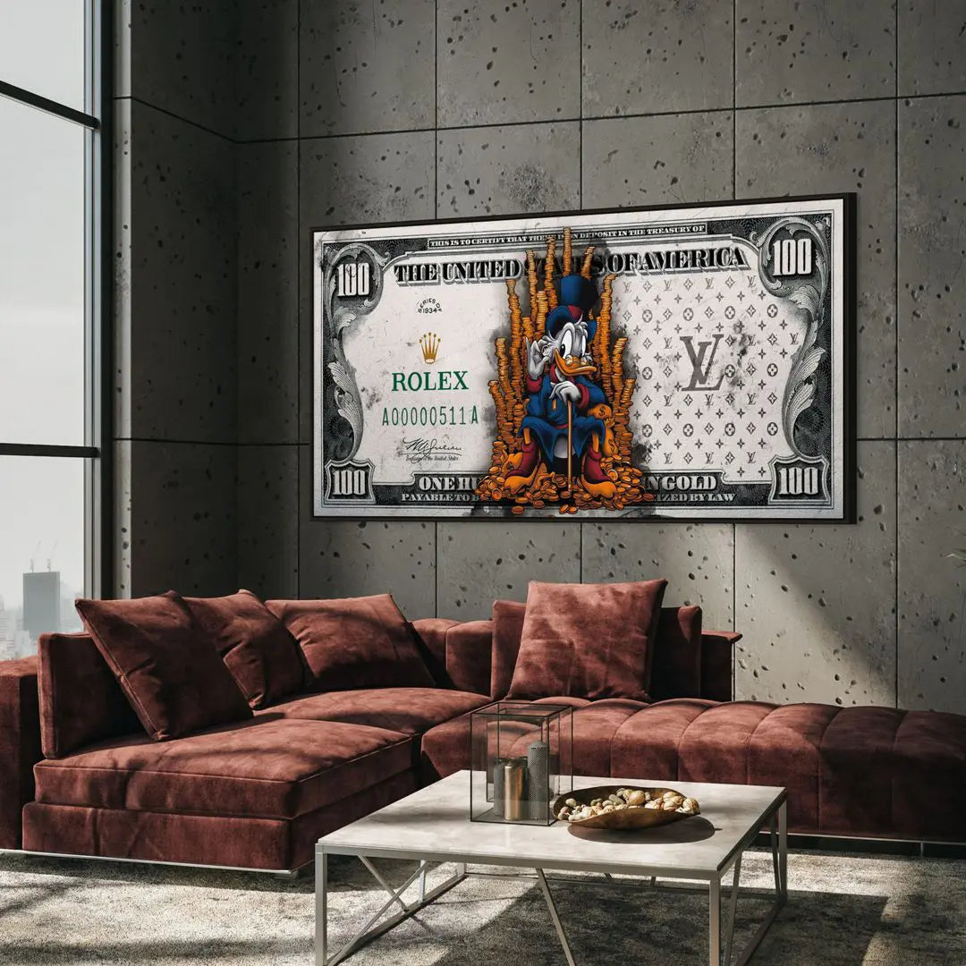 Scrooge Dollar | Canvas