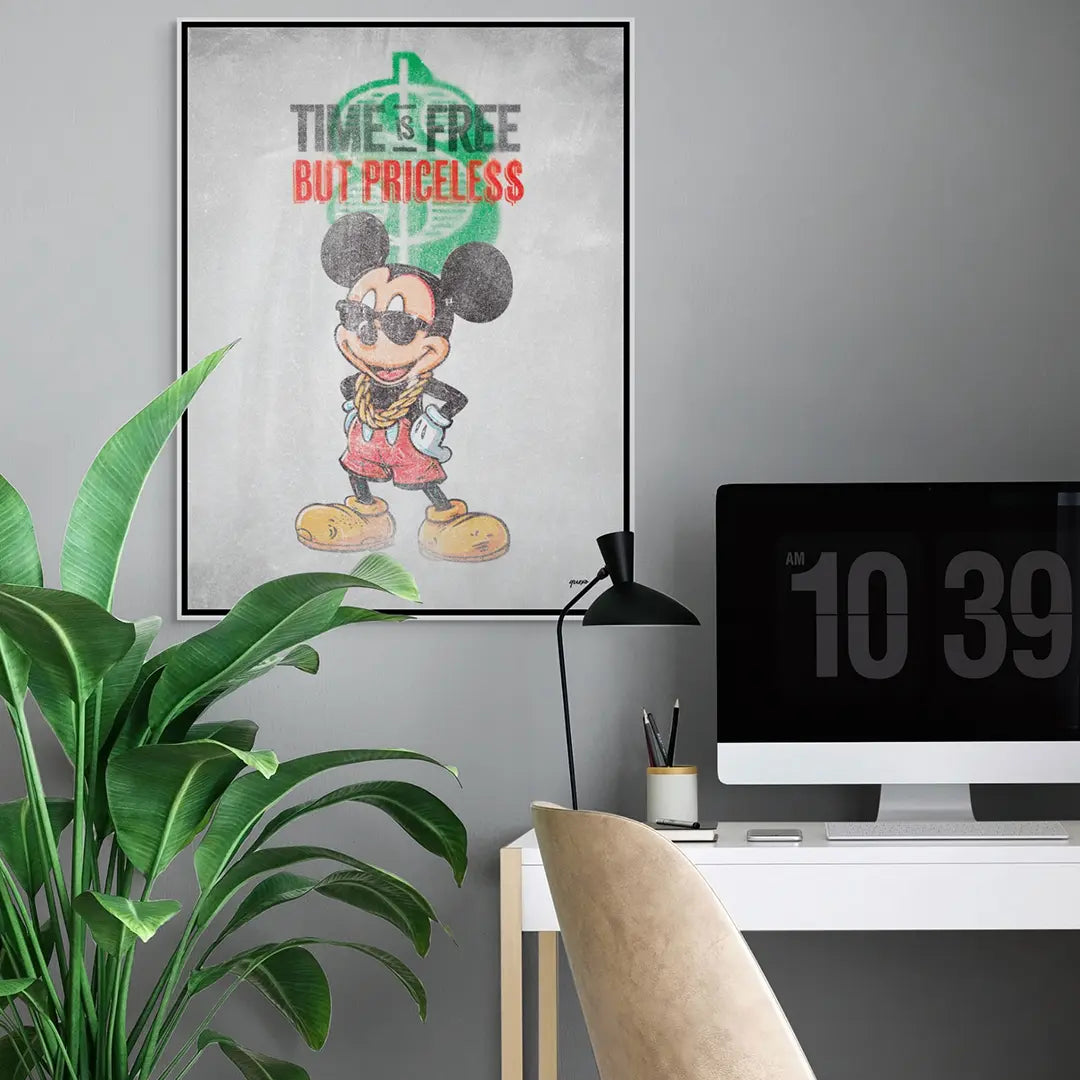 Mickey - Time Is Free | Obraz