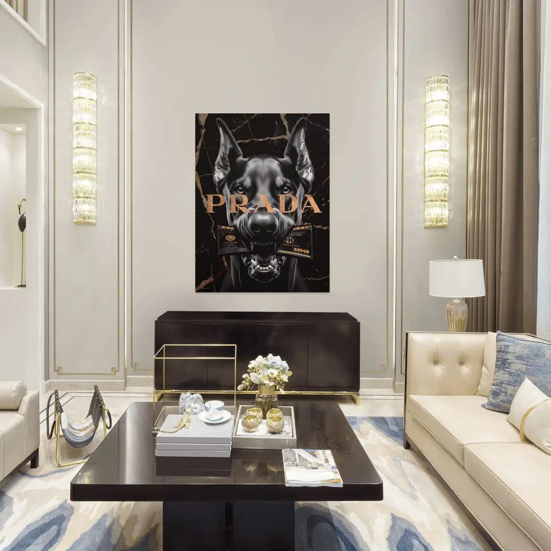 Luxury Doberman | Obraz