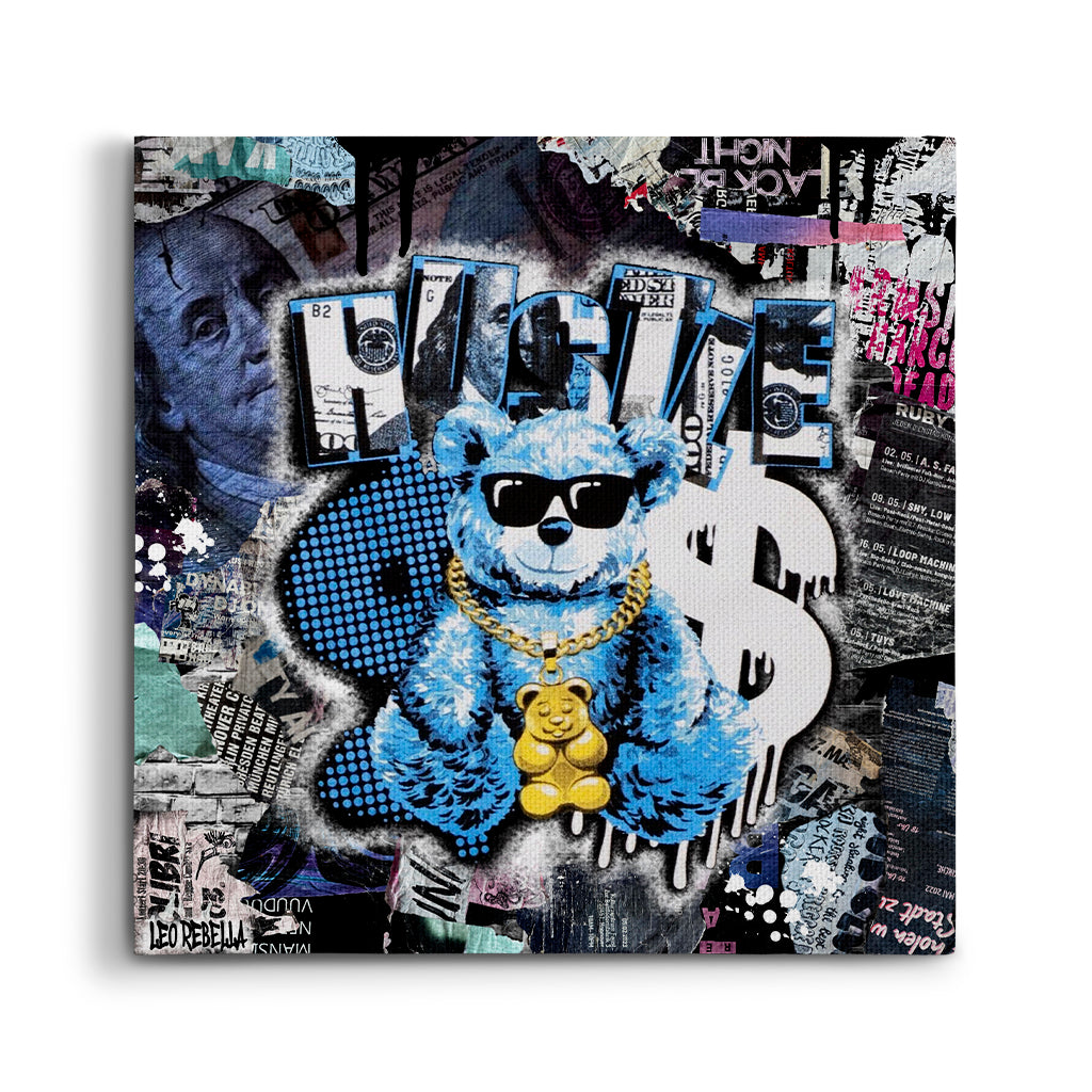 Hustle - Blue Teddy