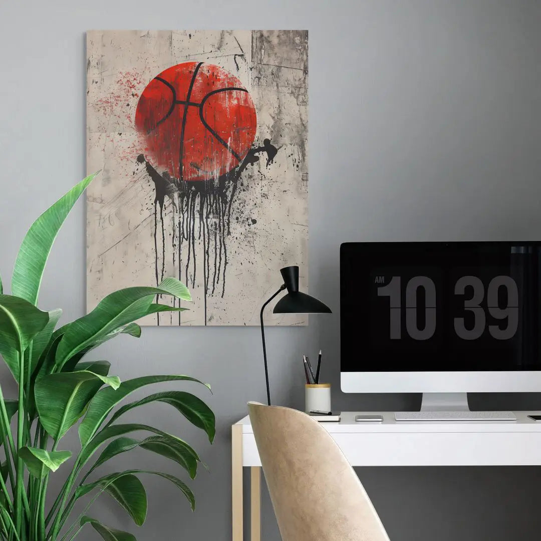 Basketball Drip | Canvas
