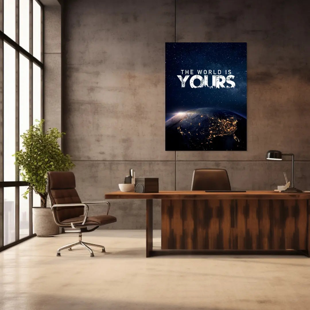 The World Is Yours | Plakat