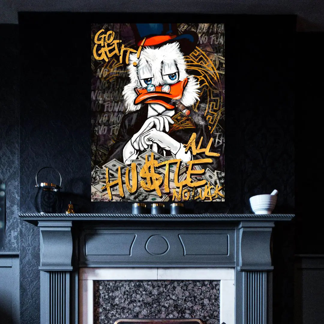 All Hustle Scrooge | Plakat