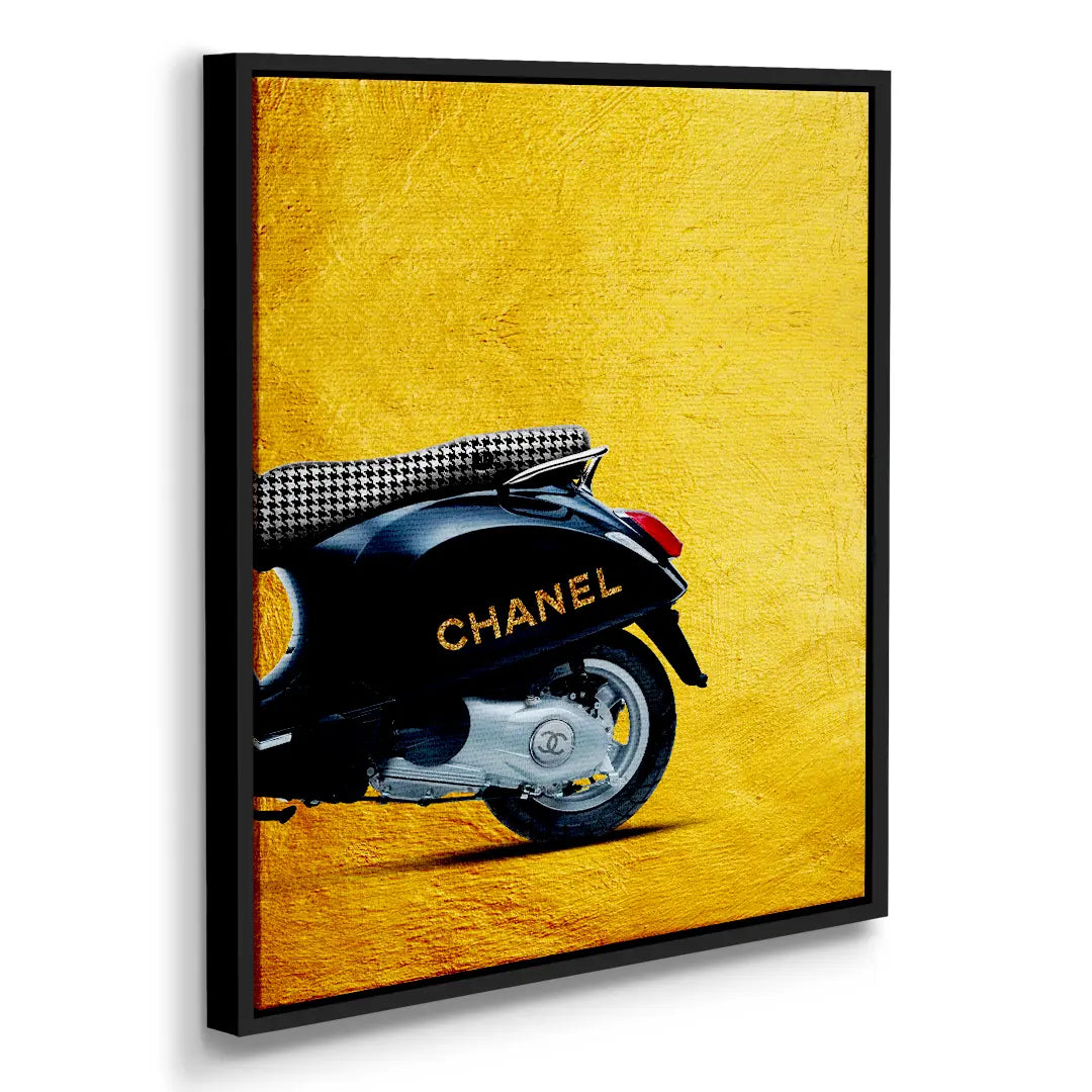 Vespa Chanel Tył | Obraz