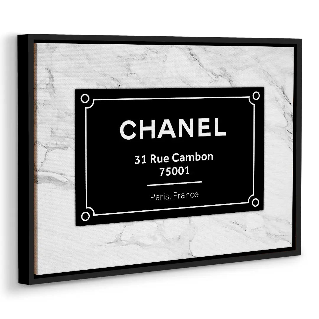 Szyld Chanel | Obraz