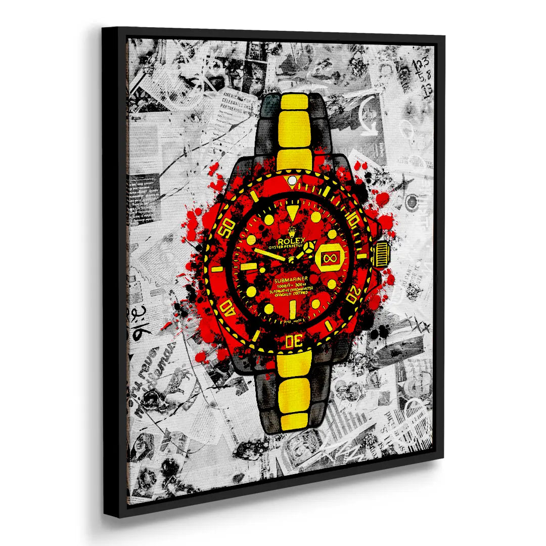 Submariner Czerwony | Obraz