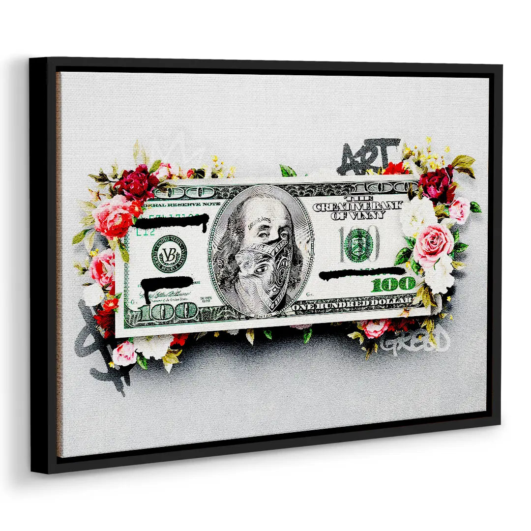 Money & Roses | Obraz