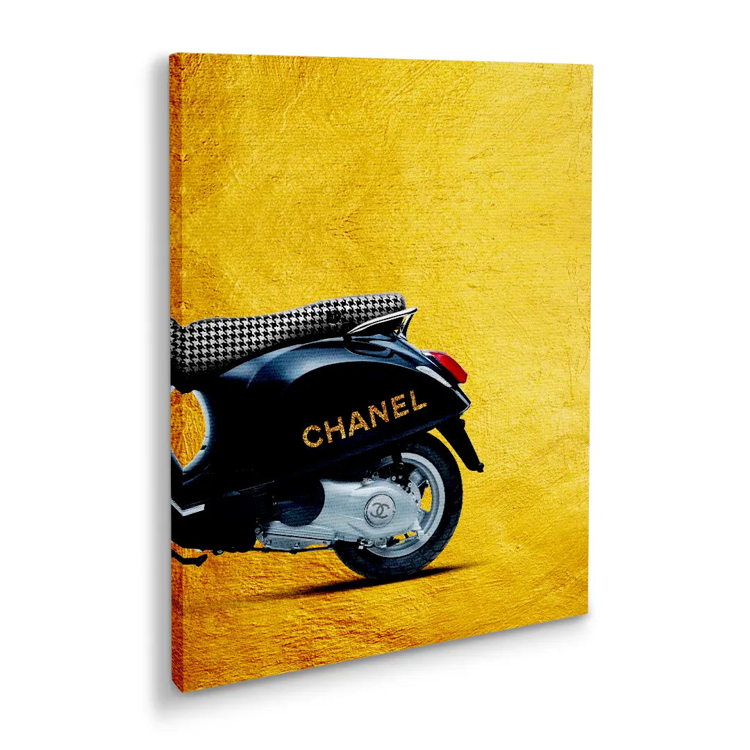 Vespa Chanel Tył | Obraz