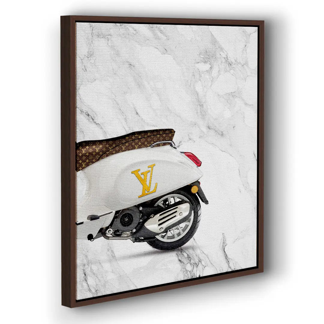 Vespa Louis Vuitton Back
