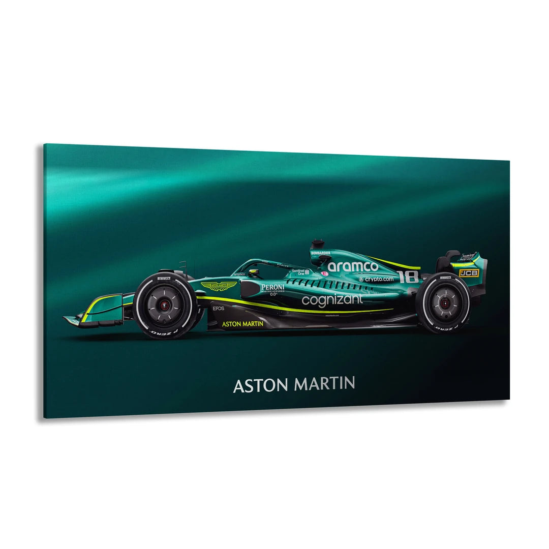 Aston Martin F1 z Boku | Obraz, pod kątem
